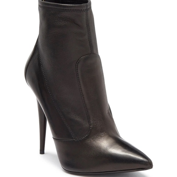 NIB Giuseppe Zanotti Leather Pointed Toe Boots Size 39.5 $1295 - Picture 4 of 8